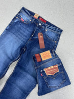 Charger l'image dans la galerie, Levi's 501 Performance Cool Stretch – Jean Homme Bleu Indigo