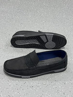 Charger l'image dans la galerie, Penny Loafer Oristano Nubuck Noir