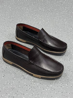 Charger l'image dans la galerie, Loafer Oristano Slip-On Cuir Lisse Expresso