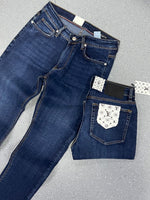 Charger l'image dans la galerie, Jean LV Monogram Pocket – Dark Blue
