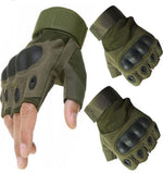 Charger l'image dans la galerie, Gants Tactiques Mi-Doigts – Coque Rigide Protection
