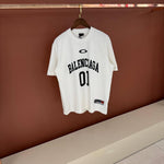 Charger l'image dans la galerie, T-shirt Balenciaga – Jersey Sportif «BALENCIAGA 01» Blanc
