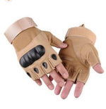 Charger l'image dans la galerie, Gants Tactiques Mi-Doigts – Coque Rigide Protection
