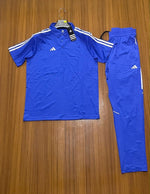 Charger l'image dans la galerie, Ensemble Polo + Pantalon Adidas Tiro – Homme
