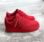 Charger l'image dans la galerie, Nike Air Force 1 Low – Triple Red Heart
