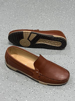 Charger l'image dans la galerie, Loafer Oristano Slip-On Cuir Lisse Cognac
