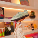 Charger l'image dans la galerie, Adidas Samba – Vert Sauge/Crème
