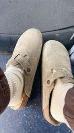 Charger l'image dans la galerie, Birkenstock Boston Suède Taupe
