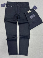 Charger l'image dans la galerie, Pantalon jean de qualité bleu de nuit
