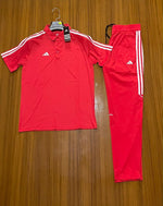 Charger l'image dans la galerie, Ensemble Polo + Pantalon Adidas Tiro – Homme
