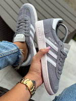 Charger l'image dans la galerie, Adidas Handball Spezial – Gris/Blanc
