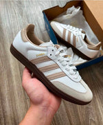 Charger l'image dans la galerie, Adidas Samba OG – Blanc/Beige Gomme
