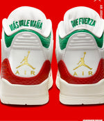 Charger l'image dans la galerie, Air Jordan 3 Retro – Más Vale Maña Que Fuerza
