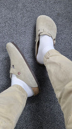 Charger l'image dans la galerie, Birkenstock Boston Suède Taupe
