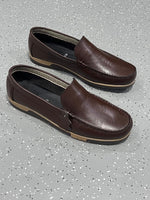 Charger l'image dans la galerie, Loafer Oristano Slip-On Cuir Lisse Acajou
