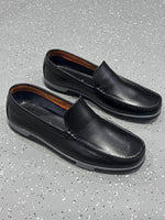 Charger l'image dans la galerie, Loafer Oristano Slip-On Cuir Lisse Noir
