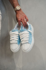 Charger l'image dans la galerie, Titre suggéré : Numeris Low-Top Sneaker — Ice Blue Monogram Edition
