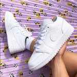 Charger l'image dans la galerie, Air Jordan 1 Low – Triple White
