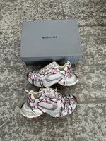 Charger l'image dans la galerie, Balenciaga Track – Logo Mania White/Red
