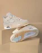 Charger l'image dans la galerie, Air Jordan 4 Retro x Off-White – Sail
