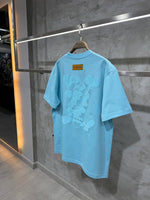 Charger l'image dans la galerie, Louis Vuitton Monogram Shadow T-Shirt — Blue Ciel
