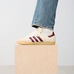 Charger l'image dans la galerie, Adidas Samba – Crème/Bordeaux

