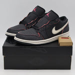 Charger l'image dans la galerie, Air Jordan 1 Low Denim Black Pink
