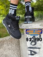 Charger l'image dans la galerie, AMIRI MA-1 Sneaker – Triple Black
