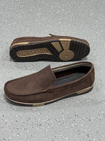 Charger l'image dans la galerie, Loafer Oristano Nubuck Marron Chocolat
