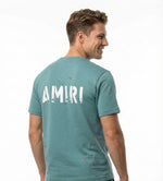 Charger l'image dans la galerie, AMIRI Paint Splatter T-Shirt — Vert Sauge
